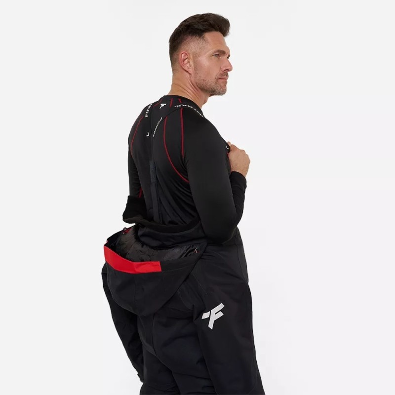 Комбинезон-поплавок мужской Finntrail Float 3902 Graphite, мембрана Hard-tex, черный, размер 54-56 (MK), 170-180 см