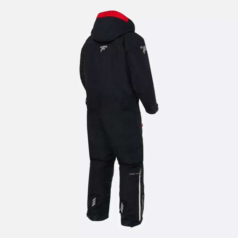 Комбинезон-поплавок мужской Finntrail Float 3902 Graphite, мембрана Hard-tex, черный, размер 58-60 (XXL), 185-195 см