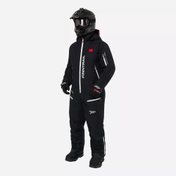 Комбинезон-поплавок мужской Finntrail Float 3902 Graphite, мембрана Hard-tex, черный, размер 62-64 (XXXL), 190-200 см