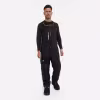 Коcтюм мужской Finntrail Powerman suit 3752 Graphite, мембрана Hard-tex, черный, размер 44-46 (S), 165-175 см
