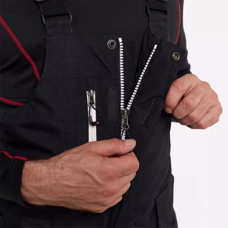 Коcтюм мужской Finntrail Powerman suit 3752 Graphite, мембрана Hard-tex, черный, размер 44-46 (S), 165-175 см