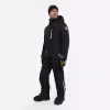 Коcтюм мужской Finntrail Powerman suit 3752 Graphite, мембрана Hard-tex, черный, размер 44-46 (S), 165-175 см