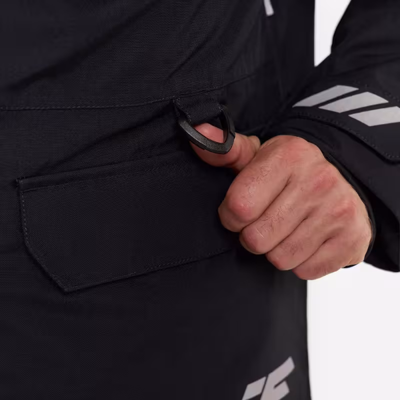 Коcтюм мужской Finntrail Powerman suit 3752 Graphite, мембрана Hard-tex, черный, размер 50-52 (L), 175-185 см