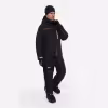 Коcтюм мужской Finntrail Powerman suit 3752 Graphite, мембрана Hard-tex, черный, размер 50-52 (L), 175-185 см
