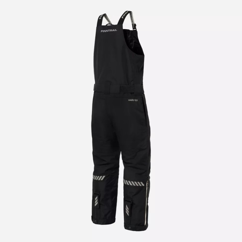 Коcтюм мужской Finntrail Powerman suit 3752 Graphite, мембрана Hard-tex, черный, размер 58-60 (LK), 175-185 см