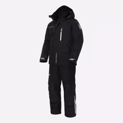 Коcтюм мужской Finntrail Powerman suit 3752 Graphite, мембрана Hard-tex, черный, размер 62-64 (XXXL), 190-200 см