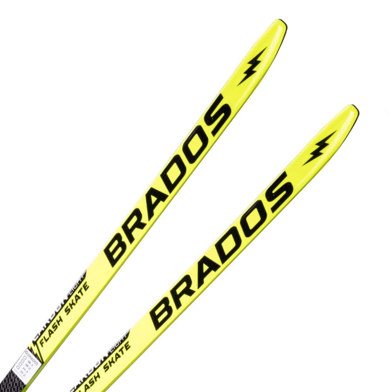 Лыжи беговые STC Brados Flash Skate Yellow (183)
