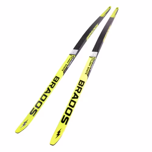 Лыжи беговые STC Brados Flash Skate Yellow (196)