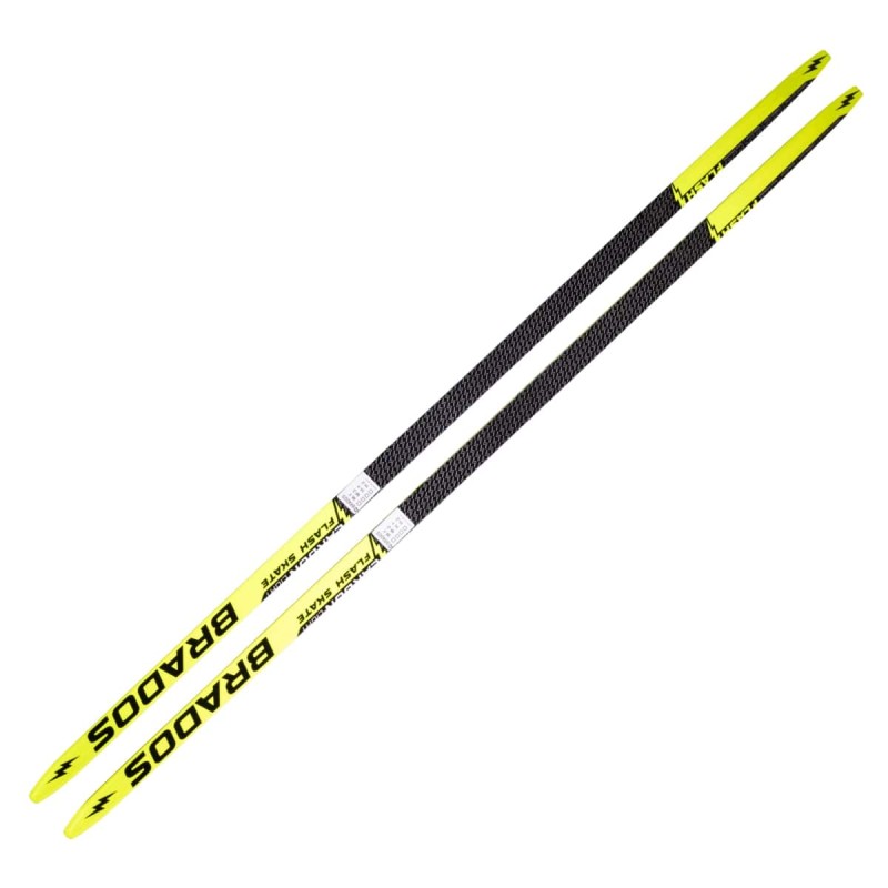 Лыжи беговые STC Brados Flash Skate Yellow (196)