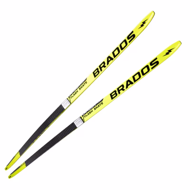 Лыжи беговые STC Brados Flash Skate Yellow (188)
