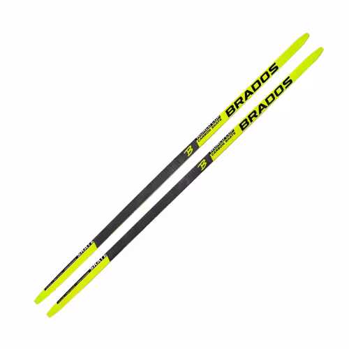 Лыжи беговые STC Brados Skate Carbon Yellow (194)