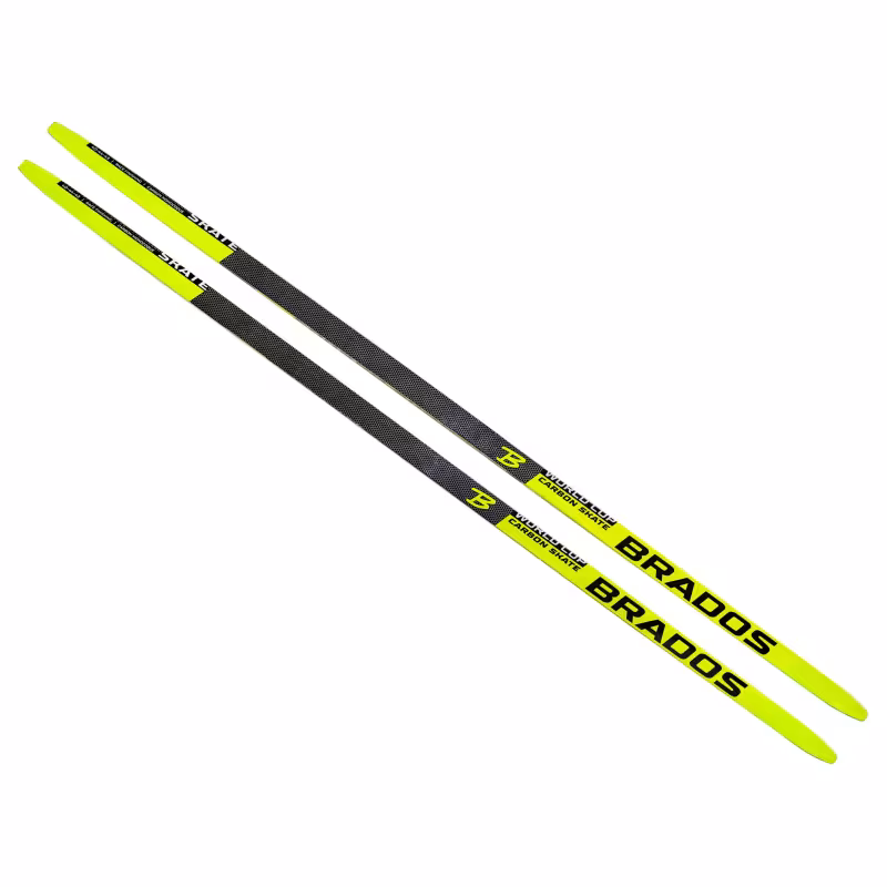 Лыжи беговые STC Brados Skate Carbon Yellow (186)