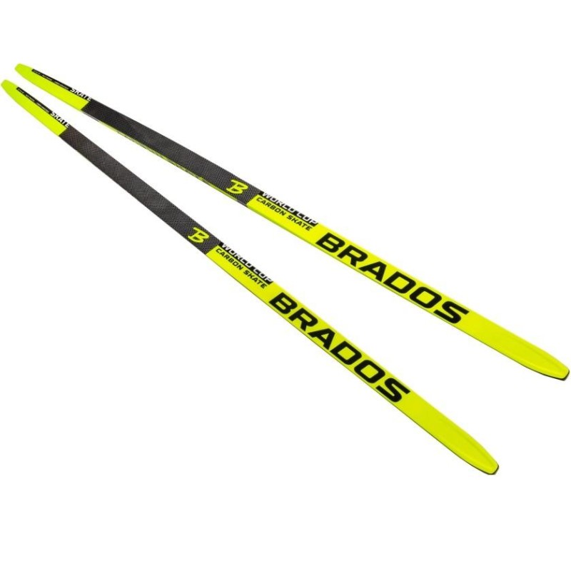 Лыжи беговые STC Brados Skate Carbon Yellow (181)