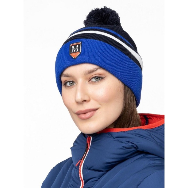 Шапка Moax Blizzard 23631M/751, синий/голубой, размер 56