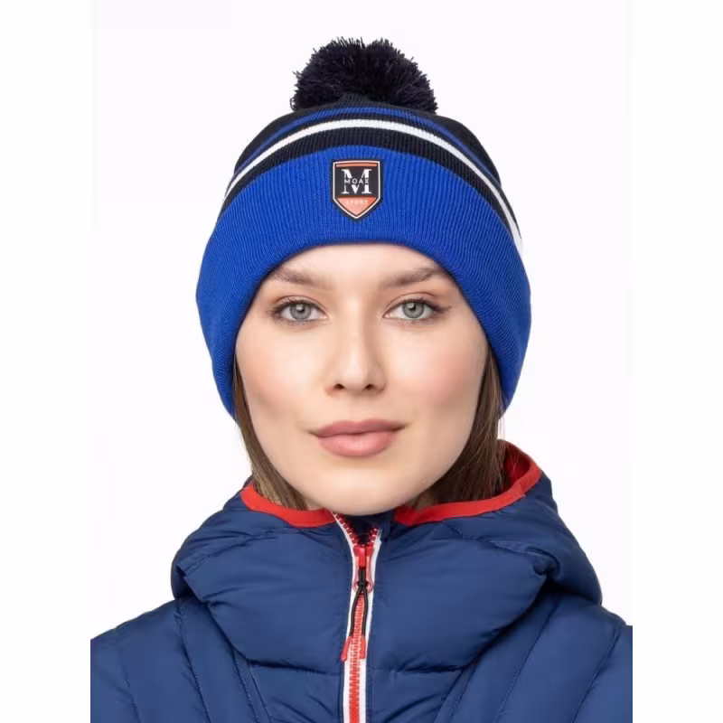 Шапка Moax Blizzard 23631M/751, синий/голубой, размер 58