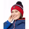 Шапка Moax Blizzard 23631M/751, синий/красный, 56 см