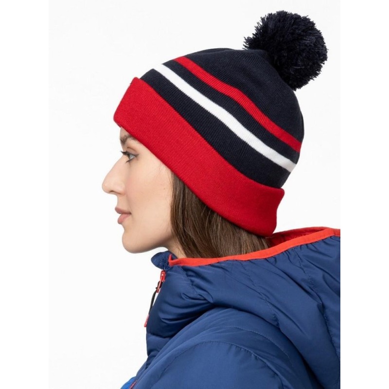 Шапка Moax Blizzard 23631M/751, синий/красный, размер 56