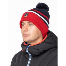 Шапка Moax Blizzard 23631M/751, синий/красный, размер 58