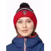 Шапка Moax Blizzard 23631M/751, синий/красный, размер 58