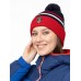 Шапка Moax Blizzard 23631M/751, синий/красный, размер 58