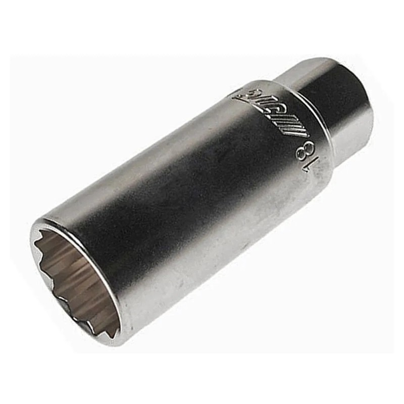 Головка свечная магнитная JTC-4569, 12-гранная, 18 мм, 3/8