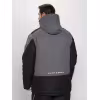 Костюм мужской Huntsman (Восток) Siberia, ткань Breathable, серый/черный, размер 48-50, 170-176 см