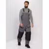 Костюм мужской Huntsman (Восток) Siberia, ткань Breathable, серый/черный, размер 48-50, 170-176 см