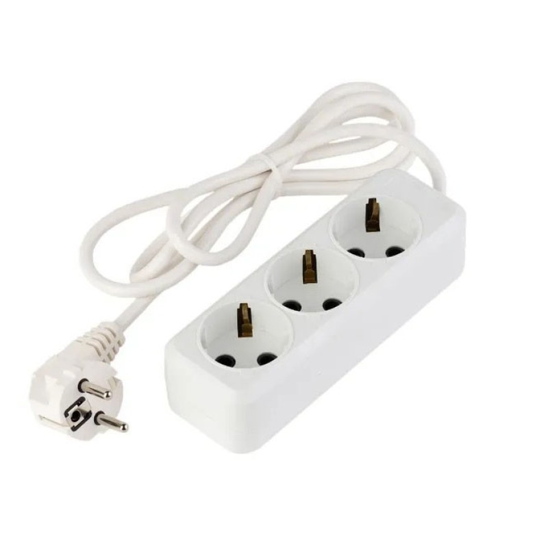 Удлинитель Рыжая такса УБ-03 (10А, 1.3 кВт, 3 гнезда, 5 м)