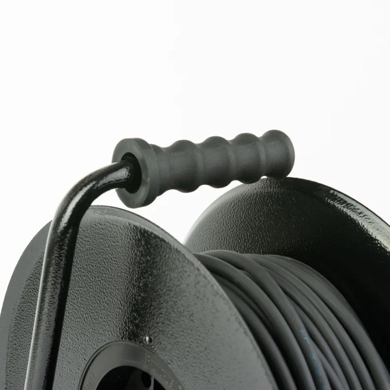 Удлинитель силовой четырехместный на катушке Рыжая такса УКП04-2622, (6A, 50 м)