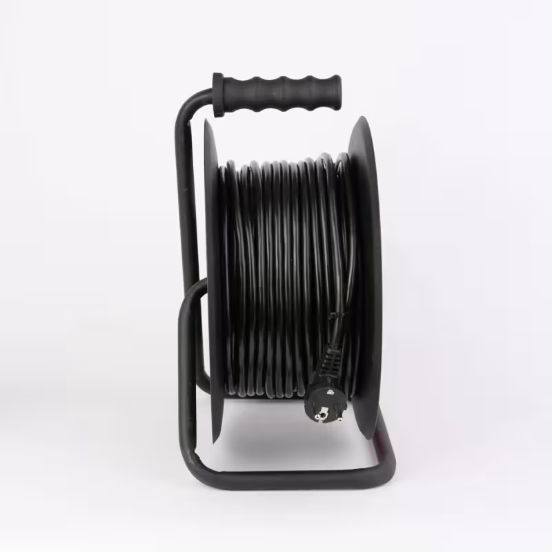 Удлинитель силовой четырехместный на катушке Рыжая такса УКП04-2813, (16А, 3,5 кВт, 40 м)