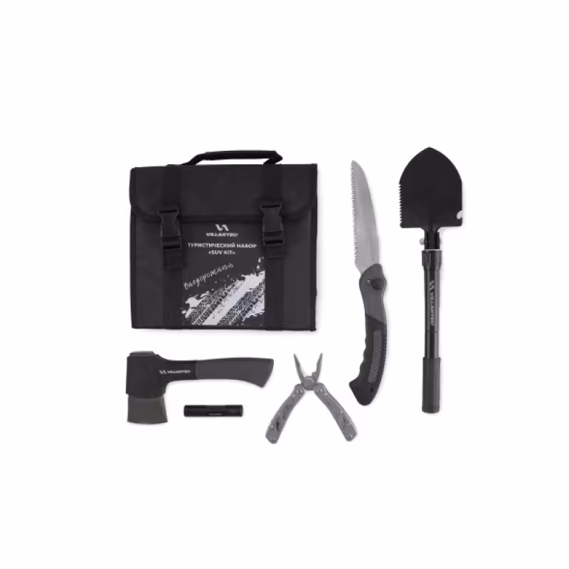 Набор туристический Villartec Suv Kit, 6 предметов в сумке