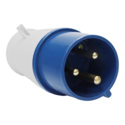 Вилка кабельная переносная (2P+E, 32 А, IP44, 220В)