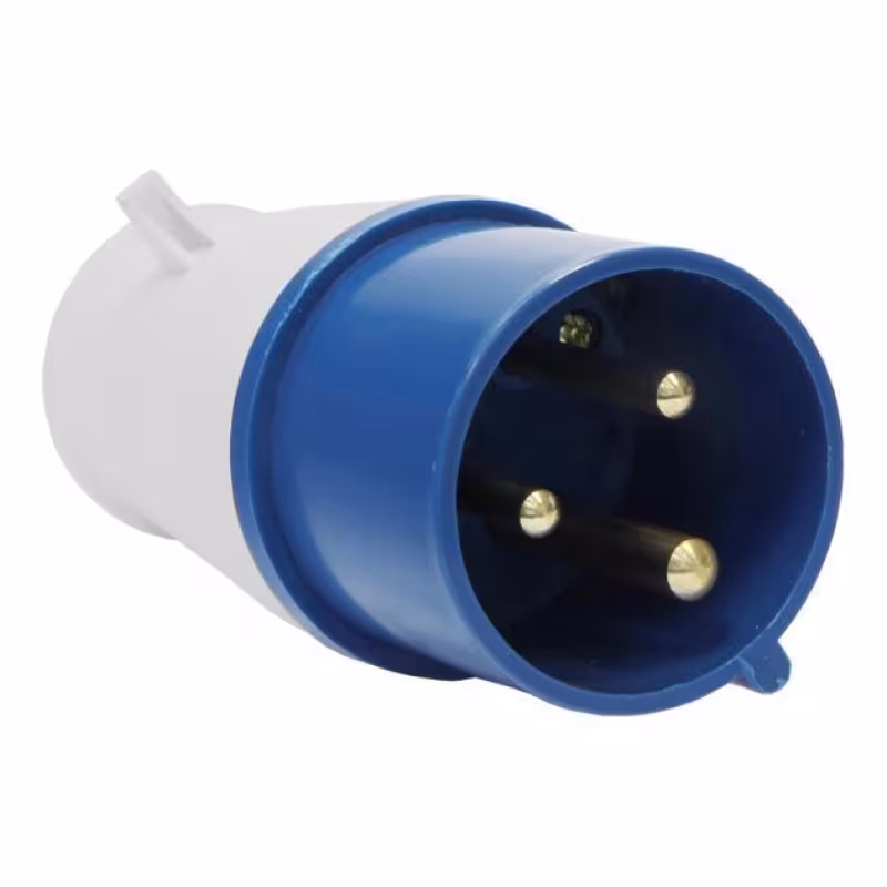 Вилка кабельная переносная (2P+E, 32 А, IP44, 220В)