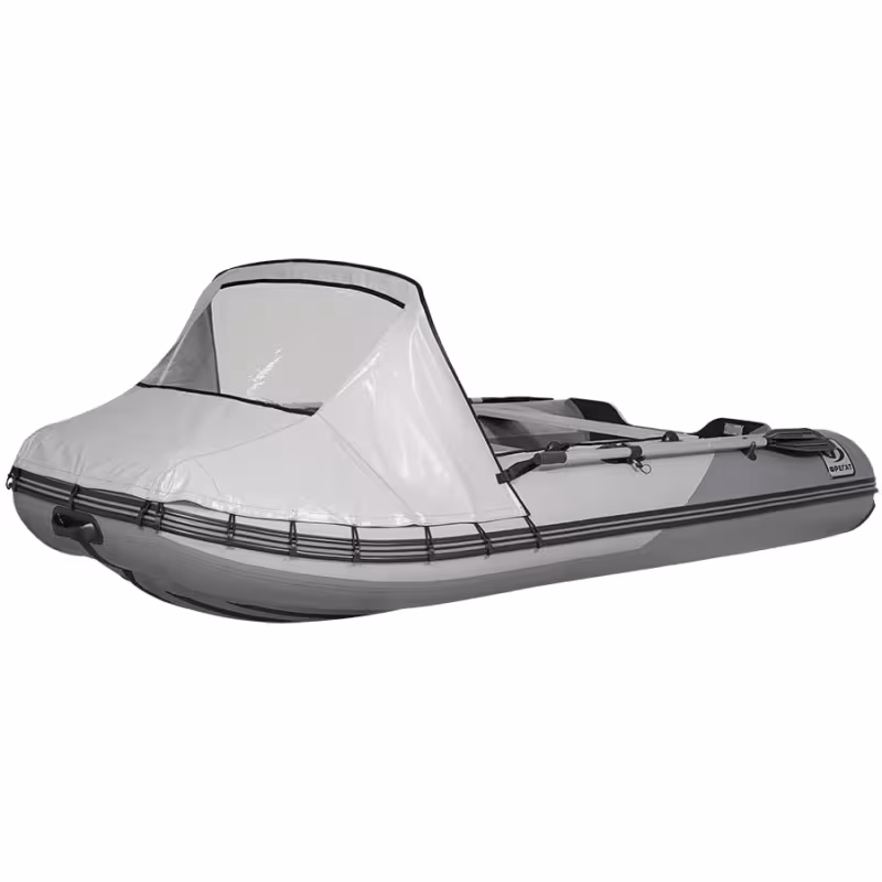 Тент носовой для лодки Фрегат 300 ЕК, зеленый