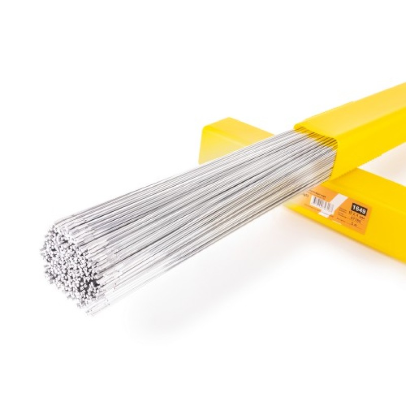Пруток сварочный по алюминию Foxweld 1649 АL Мg 5/ER-5356, d=2.4 мм, 5 кг
