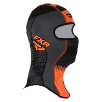 Подшлемник-балаклава FXR Shredder Thermal Black/Orange, полиэстер, черный/оранжевый, размер L