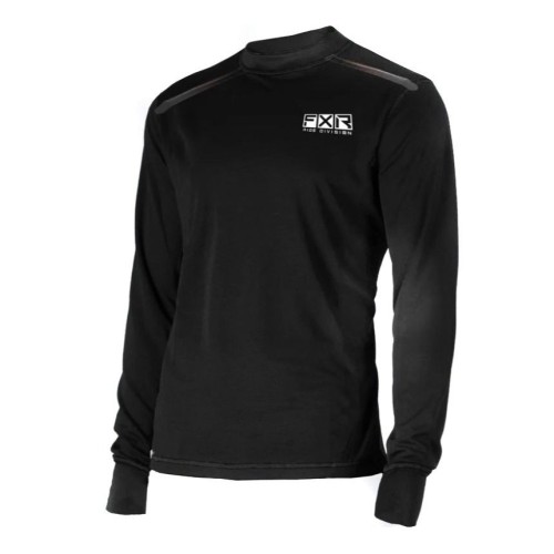 Термоджемпер FXR Tenacious Merino, черный, размер L, 182 см