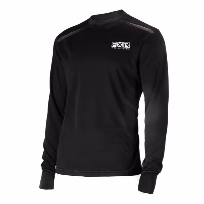 Термоджемпер FXR Tenacious Merino, черный, размер L, 182 см