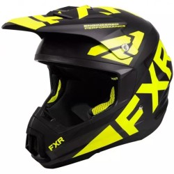Шлем зимний FXR Torque X Team Black Hi Vis, черный/желтый, размер M