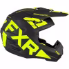 Мотошлем зимний FXR Torque X Team Black Hi Vis, черный/желтый, размер M