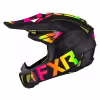 Мотошлем зимний FXR Clutch Evo Le Sherbert, черный/разноцветный, размер M