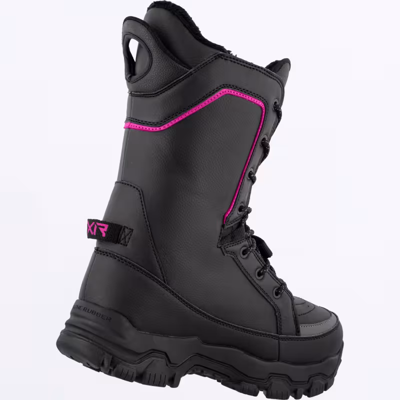 Ботинки снегоходные FXR X-Cross Speed Black/Fuchsia, черный/розовый,  размер 37