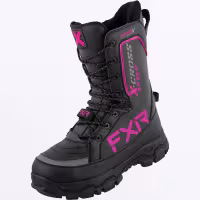 Ботинки снегоходные FXR X-Cross Speed Black/Fuchsia, черный/розовый, размер 39