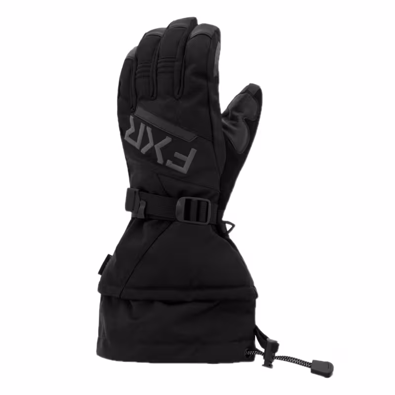 Мотоперчатки  FXR CX, мембрана HydrX Pro, черный, размер M