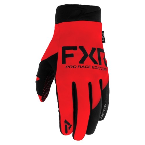 Мотоперчатки FXR Cold Cross, неопрен, красный/черный, размер L