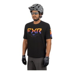 Футболка мужская FXR Helium Tech Black/Anodized, черный, размер XL