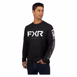 Лонгслив мужской FXR Helium Tech, полиэстер, черный, M, рост 182 см