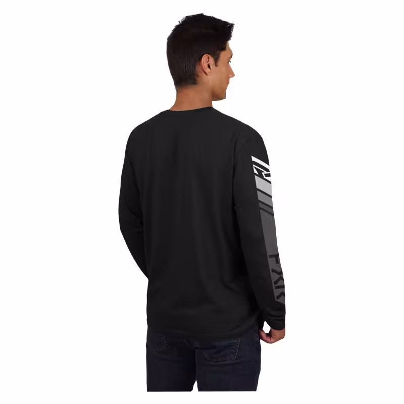 Лонгслив мужской FXR Helium Tech, полиэстер, черный, M, рост 182 см