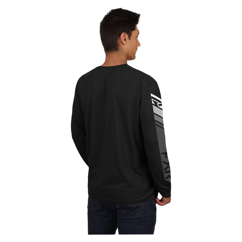 Лонгслив мужской FXR Helium Tech, полиэстер, черный, M, рост 182 см