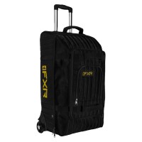 Чемодан на колесах FXR Factory Ride Вlack/Gold, 90 л, черный